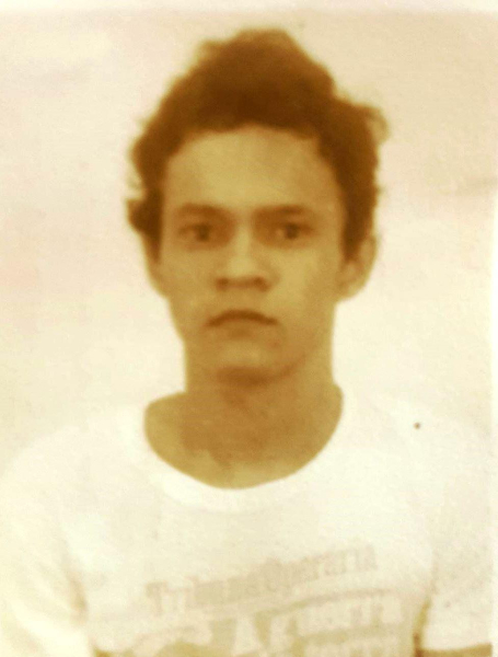 Pedro da Rocha na juventude