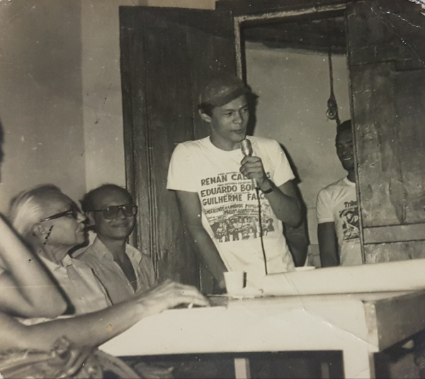 Pedro da Rocha na juventude