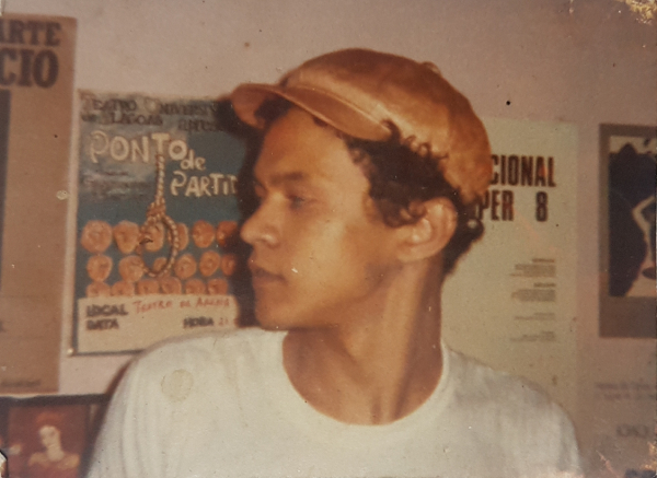 Pedro da Rocha na juventude