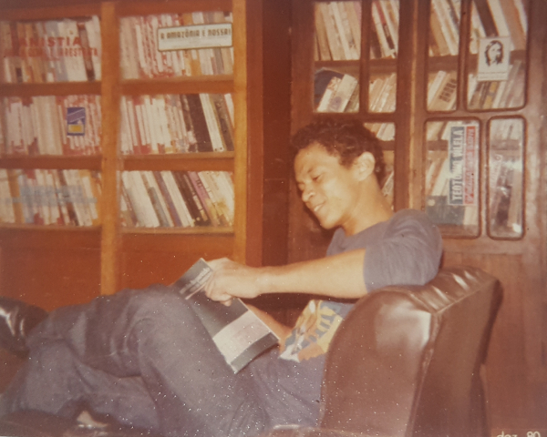 Pedro da Rocha na juventude