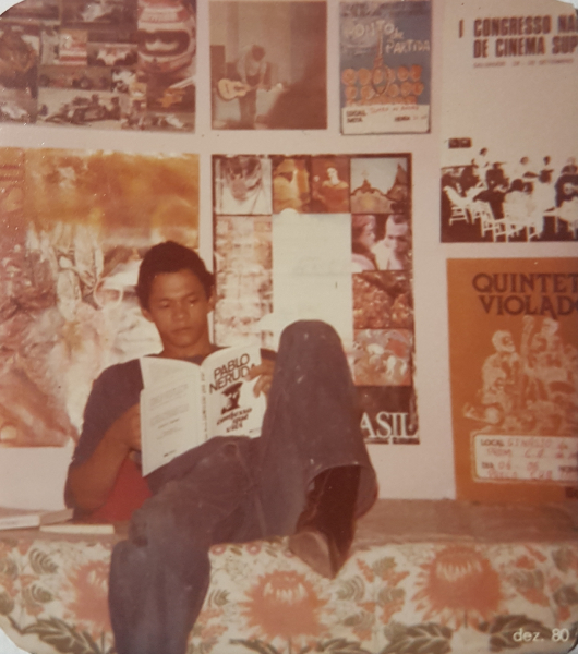 Pedro da Rocha na juventude