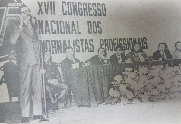 Discurso de Freitas Neto no XVII Congresso dos Jornalistas Profissionais, 1978