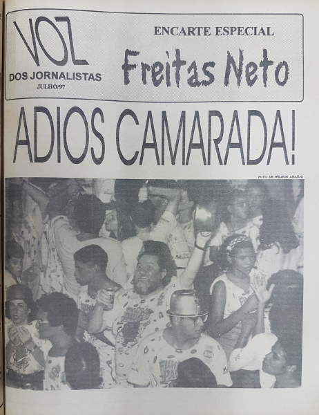 Homenagem do Jornal A Voz do Jornalista à Freitas Neto, 1997