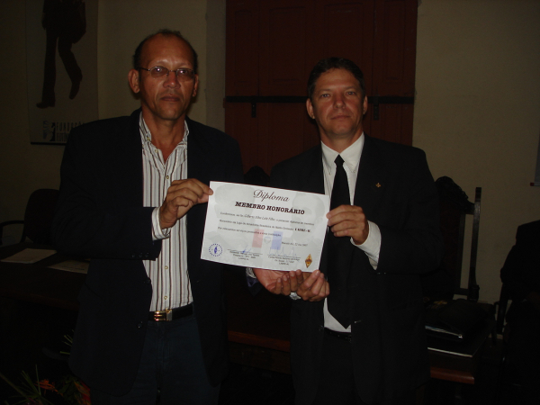 Labre - Solenidade de entrega de diploma para membros honorários