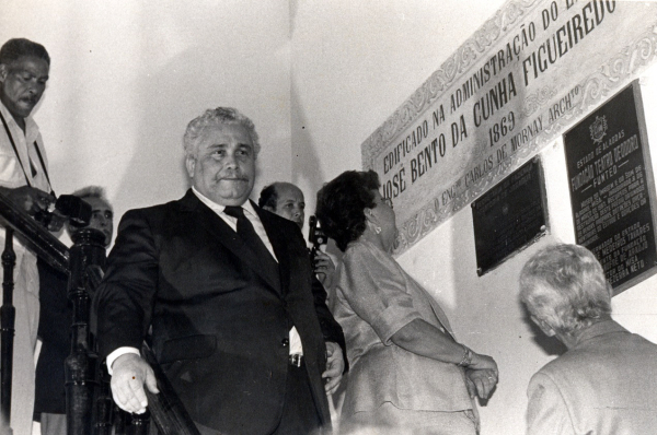 Inauguração do MISA na Praça Dois Leões