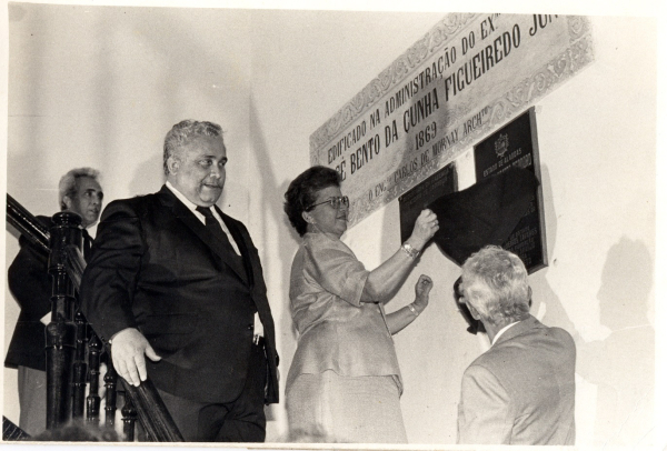 Inauguração do MISA na Praça Dois Leões