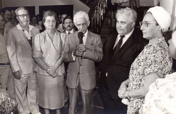 Inauguração do MISA na Praça Dois Leões